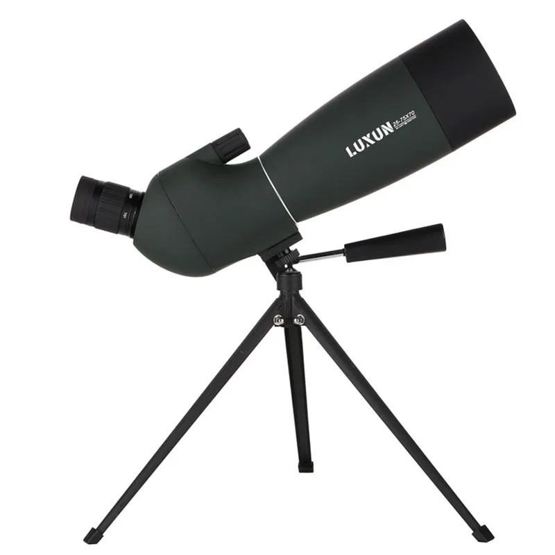 

25-75x70 High-Definition Low-Light Night Vision Telescope, Large-Magnification Monocular Zoom Astronomical Mirror