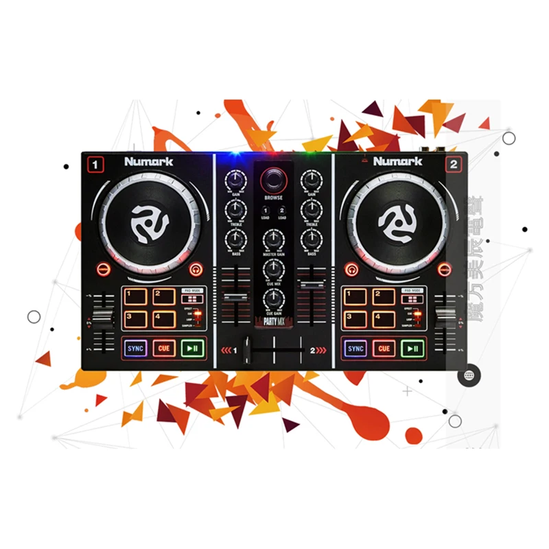 Make for partymix новичок DJ контроллер serato vdj дисковый рекордер все в одном отправка