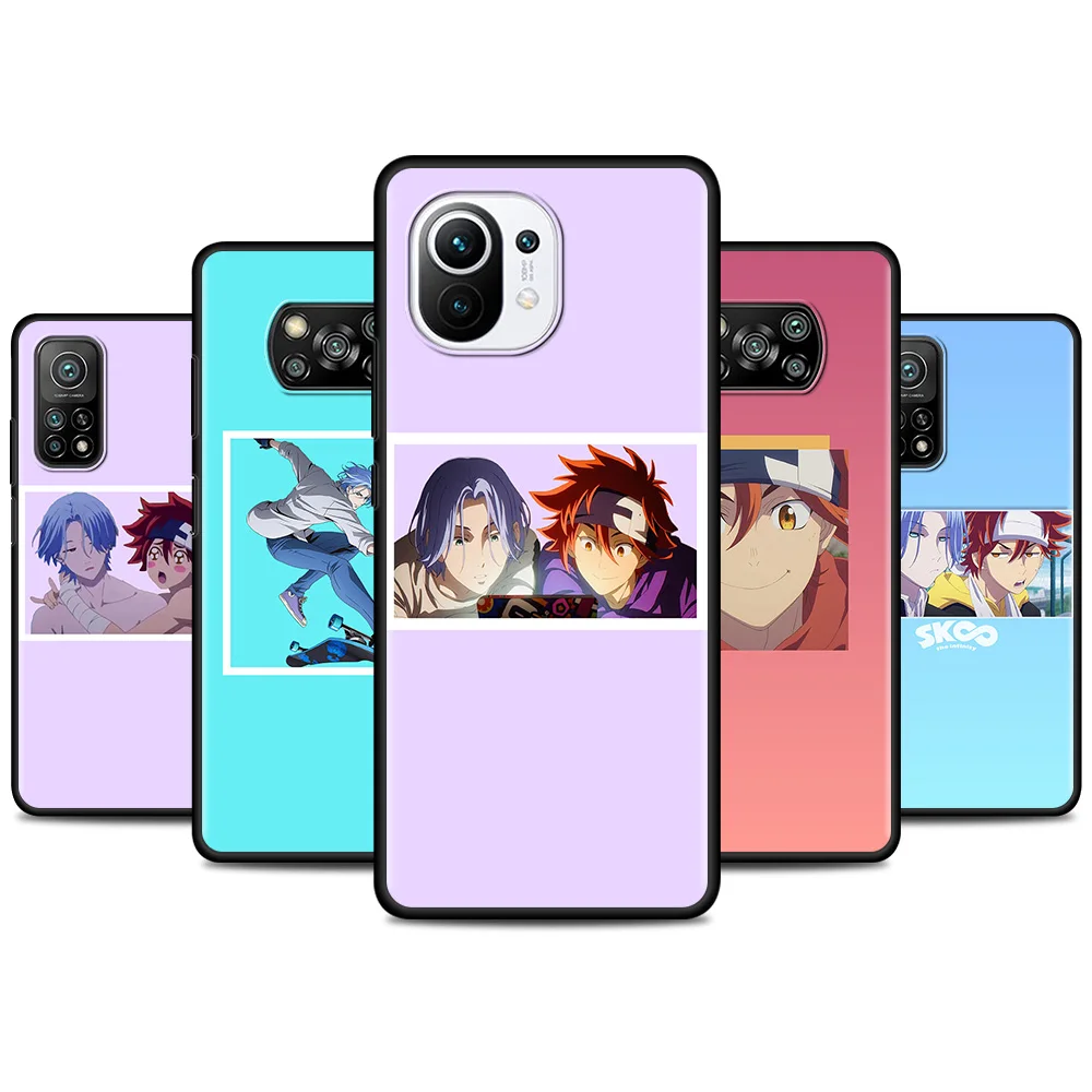 

Sk8 The Infinity Japan Silicone Phone Case For Xiaomi Poco X3 NFC X3 Pro M3 Pro 5G F3 GT X3 GT Pocophone F1 Soft Back Cover Bag
