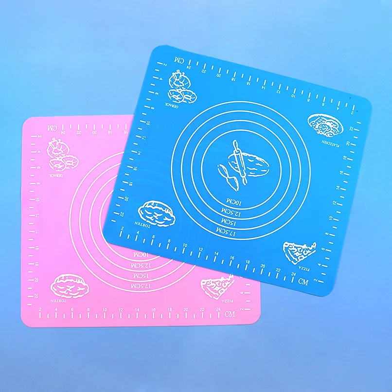 

Currently Available Wholesale Small Number Silicone Dough Kneading Mat Operation Chopping Board Household DIY 26 * 29cm