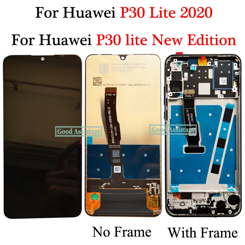 Оригинальный сенсорный экран 6 15 дюйма для Huawei P30 Lite 2020 / lite новая версия ЖК дисплей