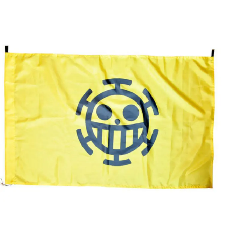 Японская аниме флаг баннер соломенная шляпа Пиратская труба домашний декор из