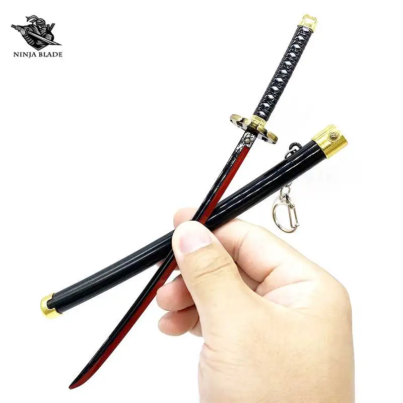 Отбеливающий меч Kurosaki Ichigo Zangetsu лезвие с отверстиями аллаксар визокрасный Getsuga