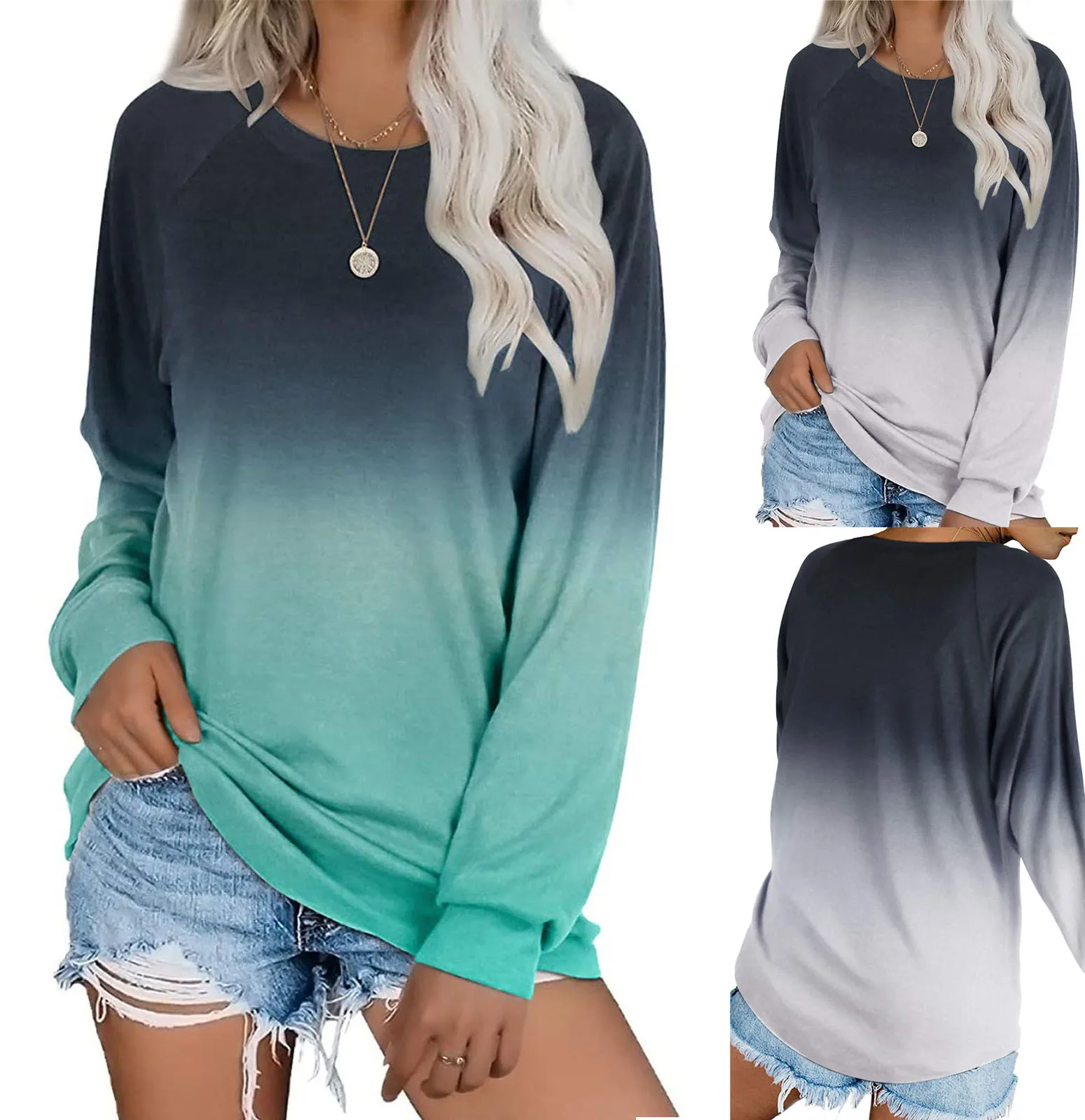 Женские зимние рубашки 40 # женские туники топы повседневные Элегантные с длинным