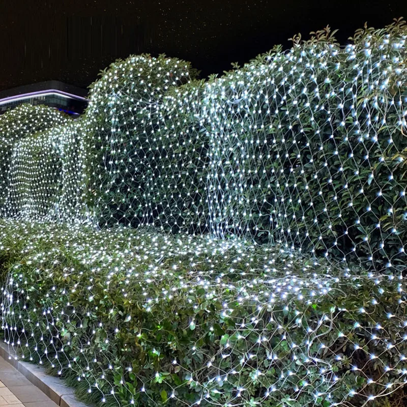 LED Сетка Строка светильник уличный вечерние Фея гирлянда ing жал для сада парка