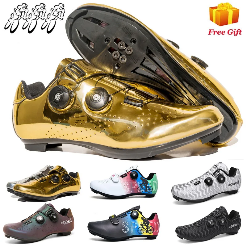 Cycling shoes Custom SPD Road Track Shoes Women Man Spin Mountain Trekking Bicycle Sneakers Male MTB Route Biking | Спорт и