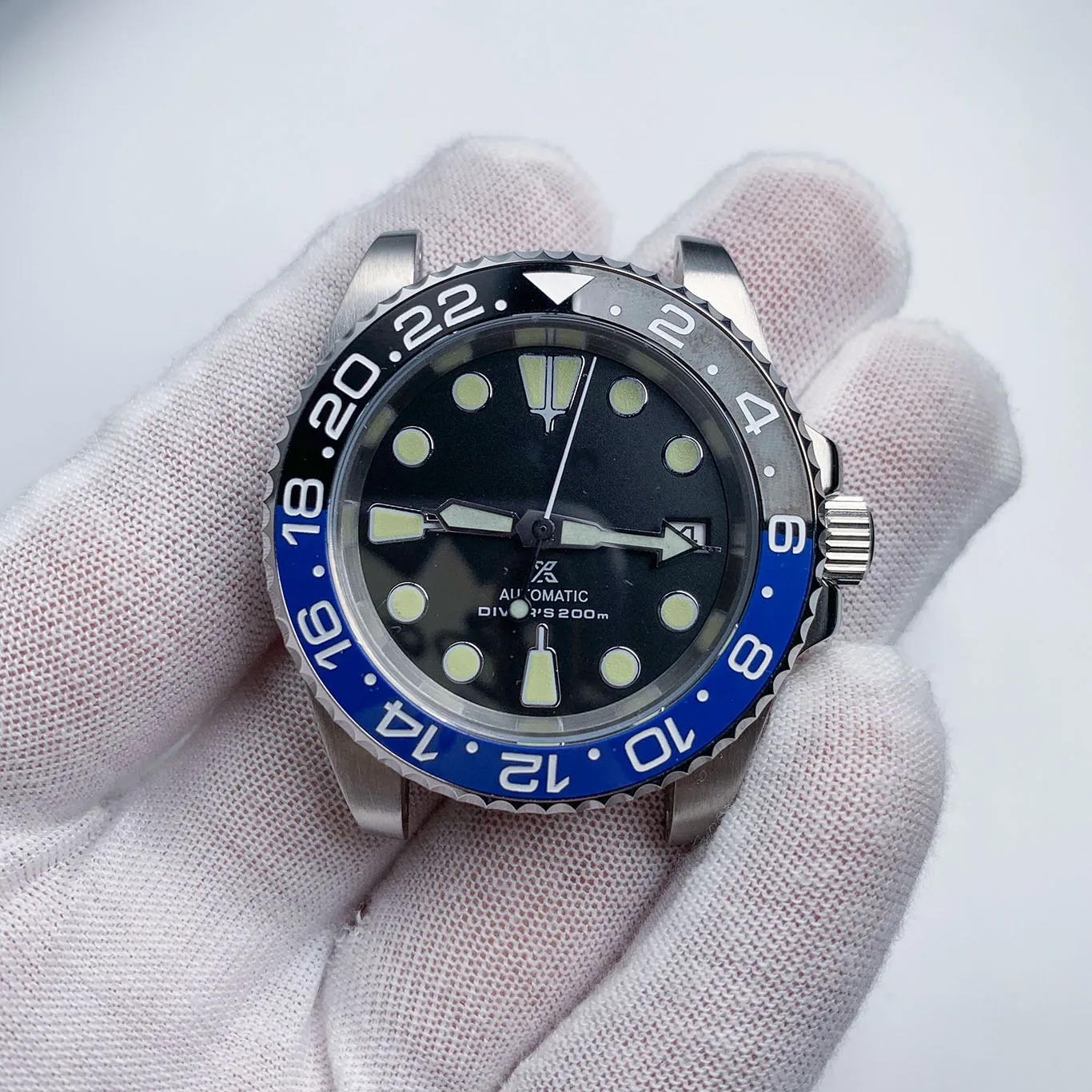 

Watch Automatic Stainlesssteel Watchcase Men 40mm Japanese Movement NH35 Sapphire Mirror Glass Date Luminous SKX Dive Turtle