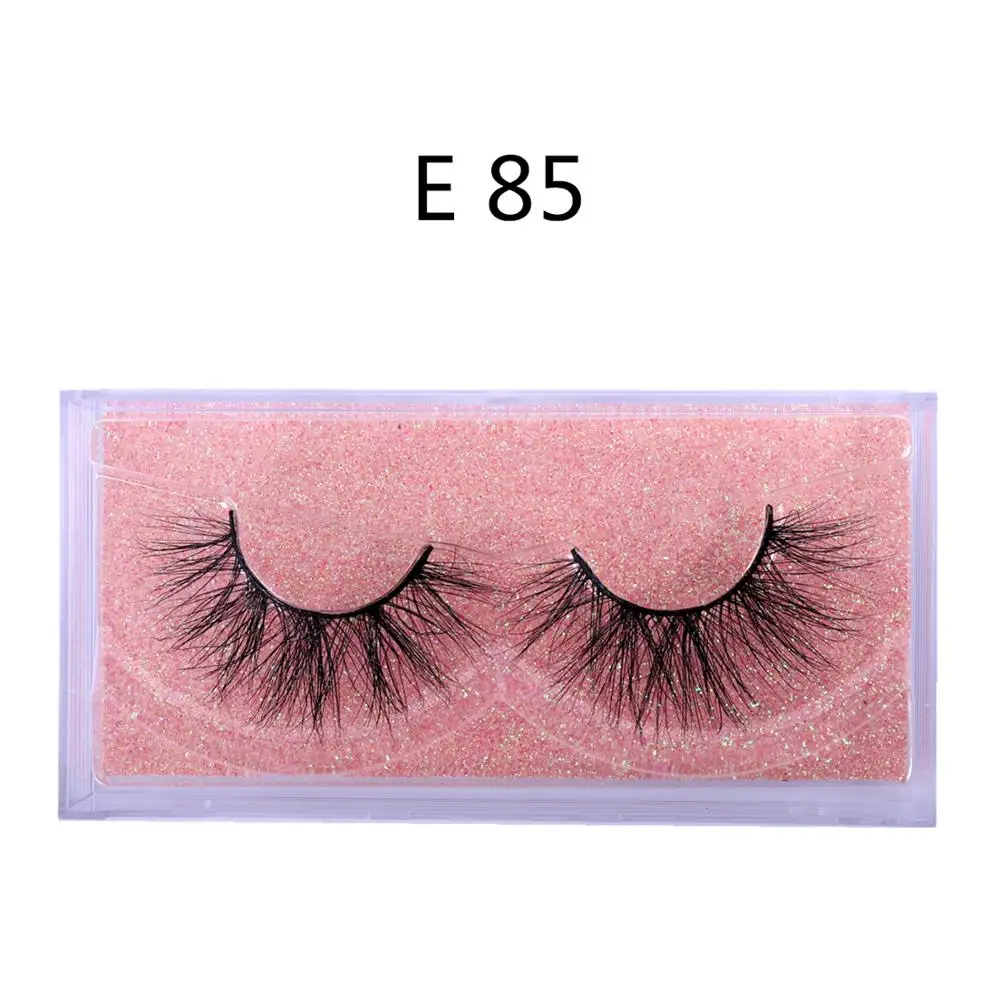 3D норковые ресницы толстые ручной работы полные бесклевые 13 стилей накладные для