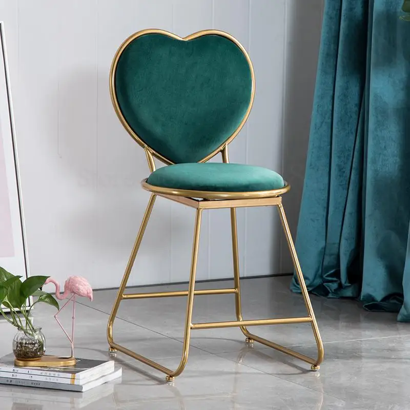 Современный простой макияжный стул принцессы для спальни скамейка Маленький