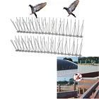 Репеллент для птиц с нержавеющими шипами, экологически чистый инструмент для защиты от голубей, совы, маленького забора, крыши, знака, протектор, сдерживающий