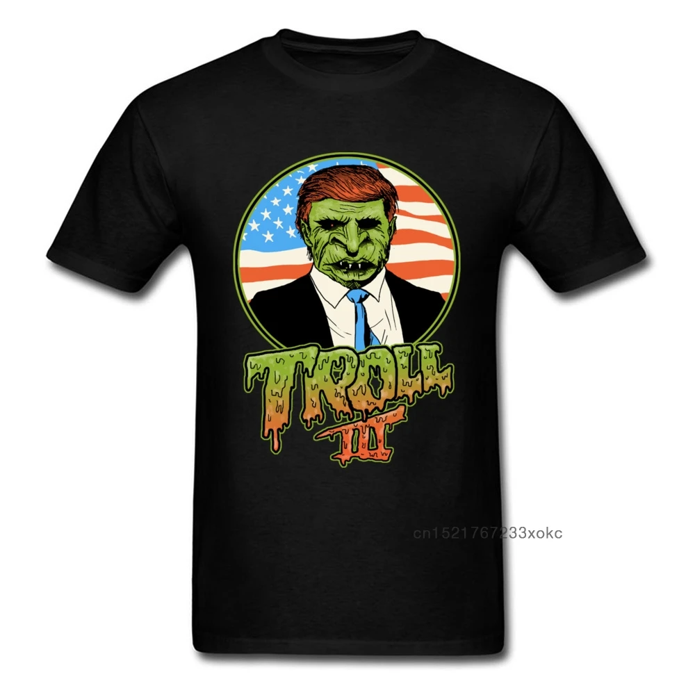 Тролль 3 Футболка Дональд Трамп мужская футболка хип хоп футболки забавные