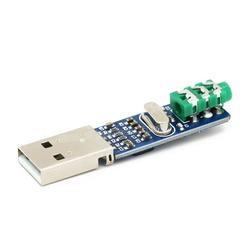 5 в Mini PCM2704 USB DAC HIFI USB звуковая карта USB Power DAC декодер, модуль платы для Arduino Raspberry Pi 16 бит