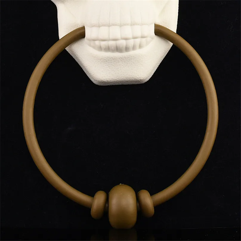 Хэллоуин дверной звонок с белым черепом пугающие людей реквизит розыгрыш