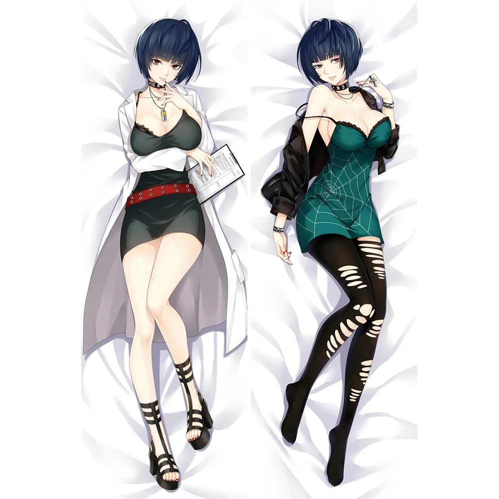 

Docter Takemi Pillowcase Persona 5 Yoshizawa Kasumi Dakimakura Hugging Body Pillowcase Anime Otaku Bedding Pillow Customize