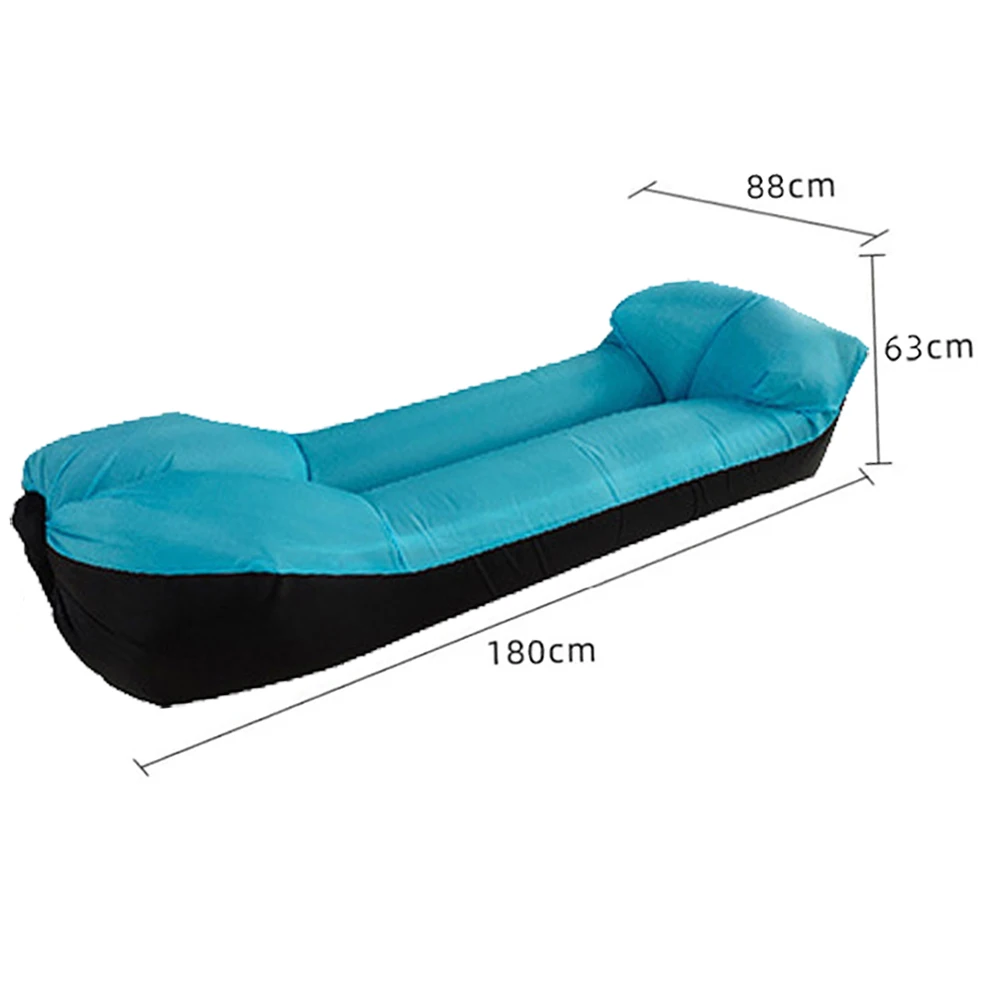 Inflatable Sofa Beach Lounge Chair Outdoor Air Bed Portable Folding Sun Lounger Mattress for Travelling Camping Pool | Мебель