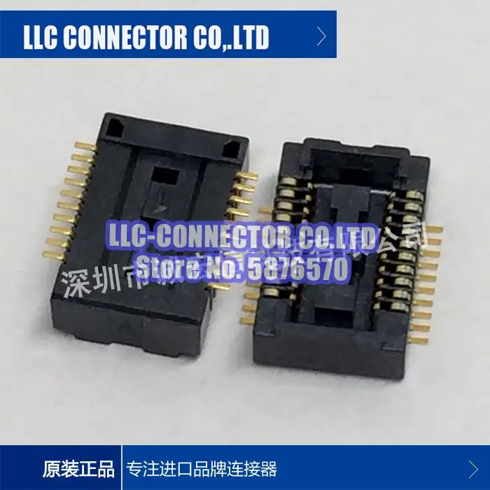 

20 pcs/lot AXK720247G legs width:0.4MM 20PIN Board to board Connector 100% New and Original
