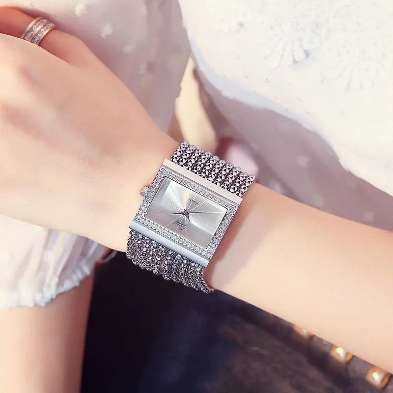hot sale luxury womens fashion watch brand square bracelet diamond watch for women wristwatch a010 relogio feminino free global shipping
