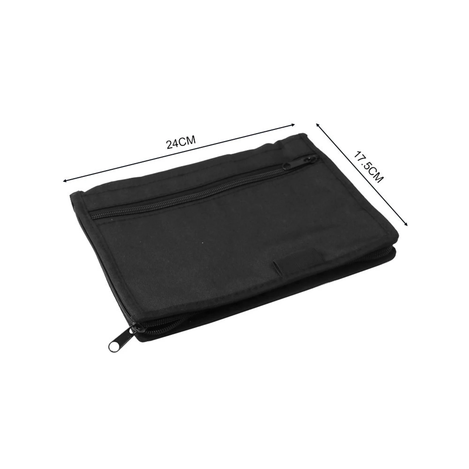 

Car Multi-Pocket Document Storage Bag Portable Oxford Cloth Glove Box Manuals Registration Card Storage Bag