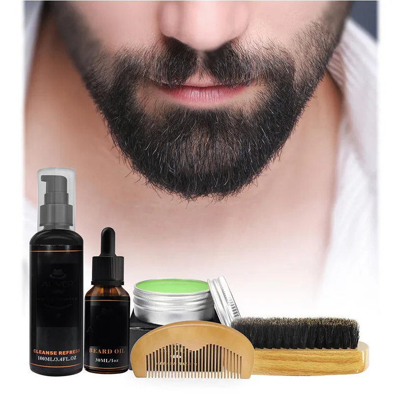 Набор для ухода за бородой мужчин набор укладки из пяти предметов паста шаблон