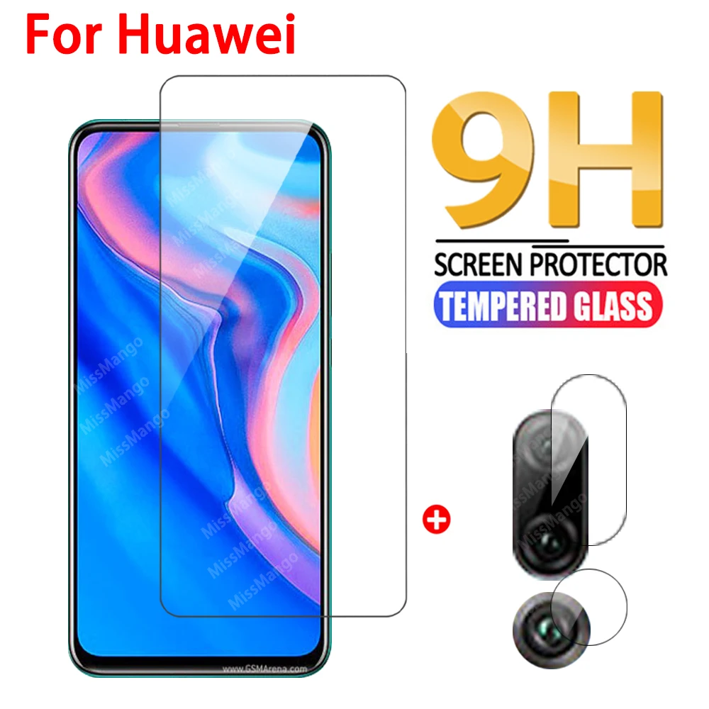 2 в 1 закаленное стекло для Huawei Y9 Prime 2019 защита объектива камеры y5 y6 y7 pro prime Y7p Y6P |