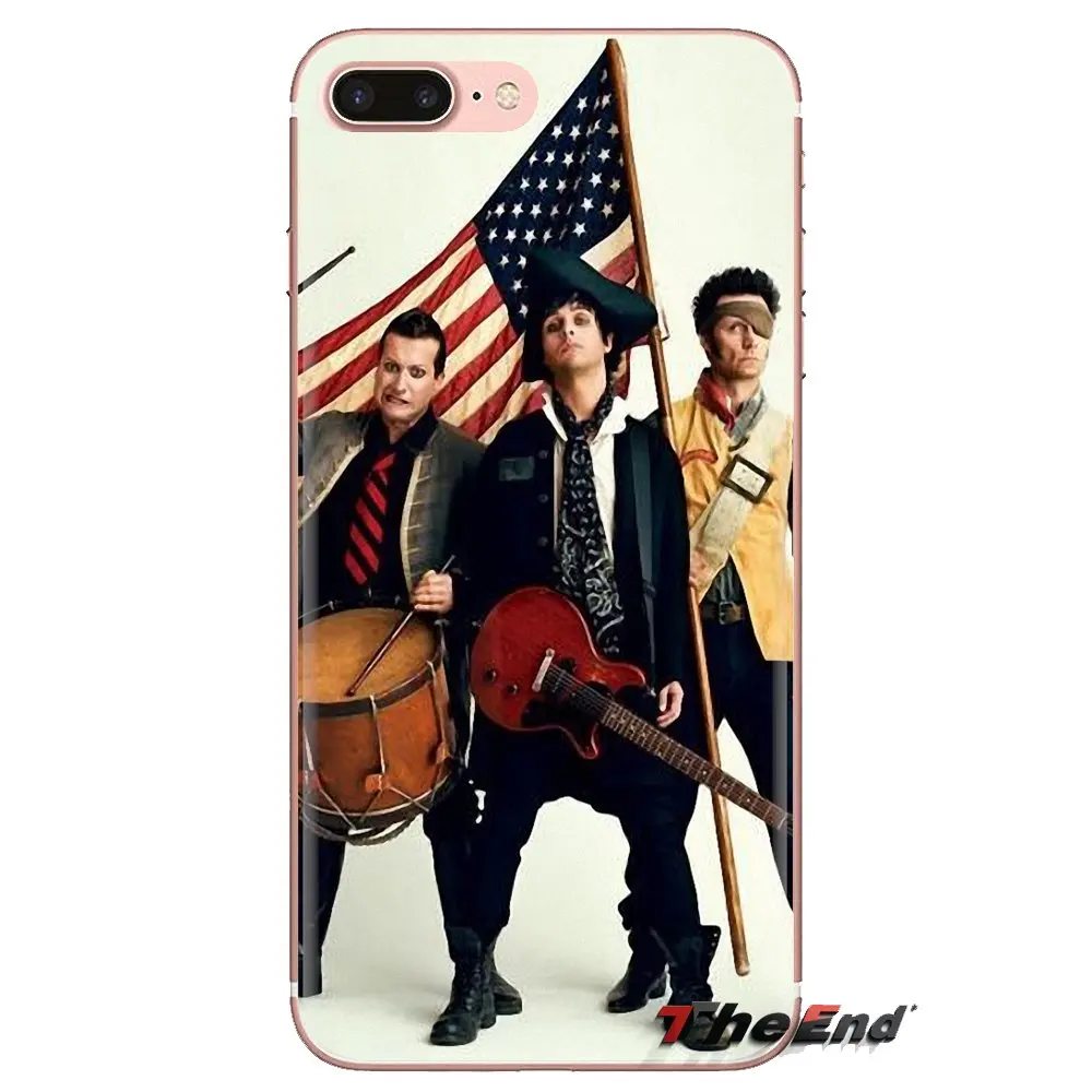 For Samsung Galaxy S3 S4 S5 Mini S6 S7 Edge S8 S9 S10 Plus Note 3 4 5 8 9 Silicone Phone Case Coldplay Green Day Rock Billie Joe |