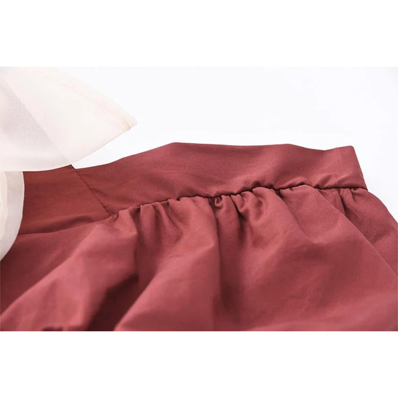 Женское платье с высокой талией элегантное романтичное во французском стиле