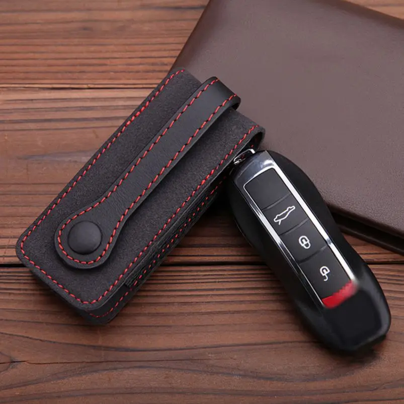 Чехол для автомобильных ключей из натуральной кожи 1 шт. | Автомобили и мотоциклы