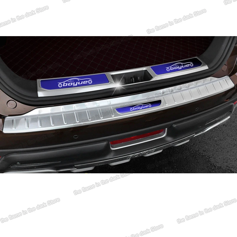 Автомобильный порог для порога двери Lsrtw2017 защитный Geely Boyue атлас 2016 2017 2018 2019 2020