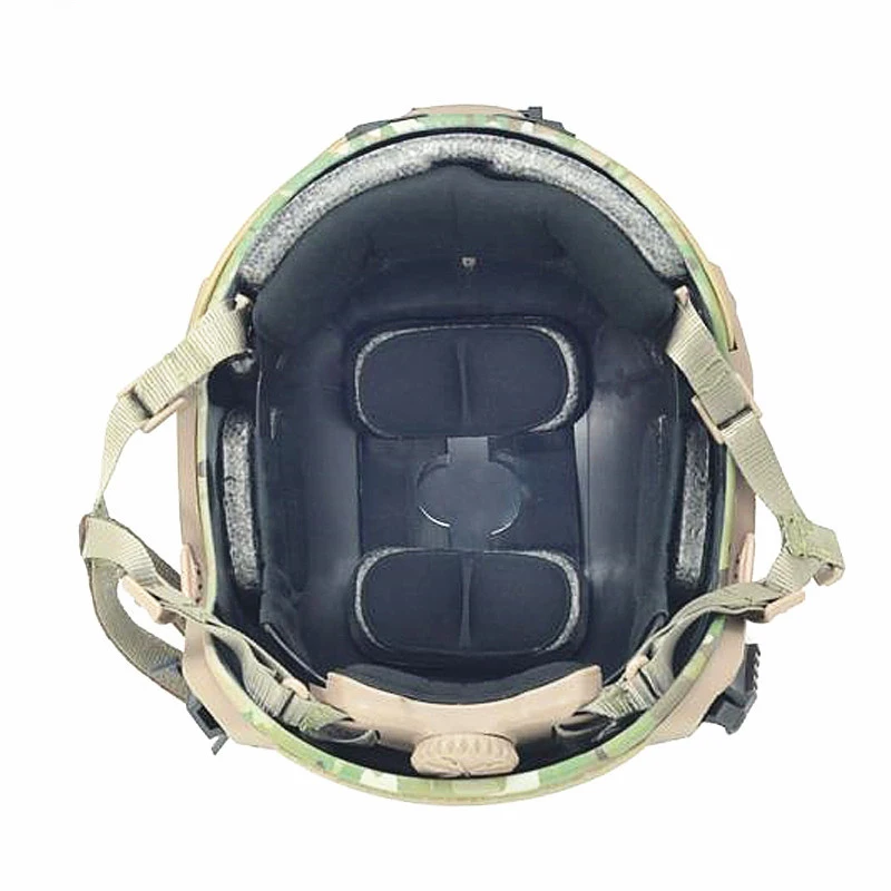 Тактический морской Камуфляжный шлем для Airsof тактический тропический Helticam