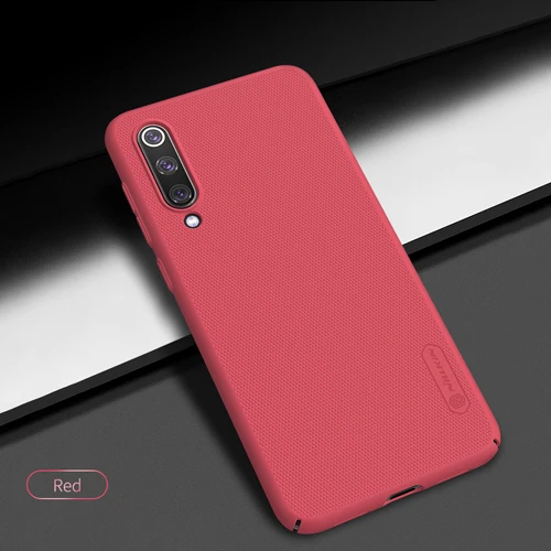 Для Xiaomi Mi 9 SE чехол для телефона NILLKIN матовый Жесткий PC матовый защитный чехол для Xiaomi Mi 9 SE чехол для телефона Fundas - Цвет: Красный