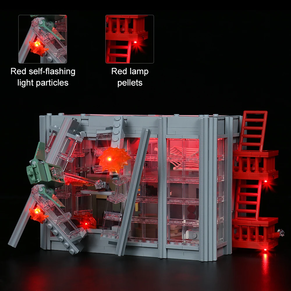

Remote Control LED Lighting Kit For 76178 (Only LED Light, No Block Kit)