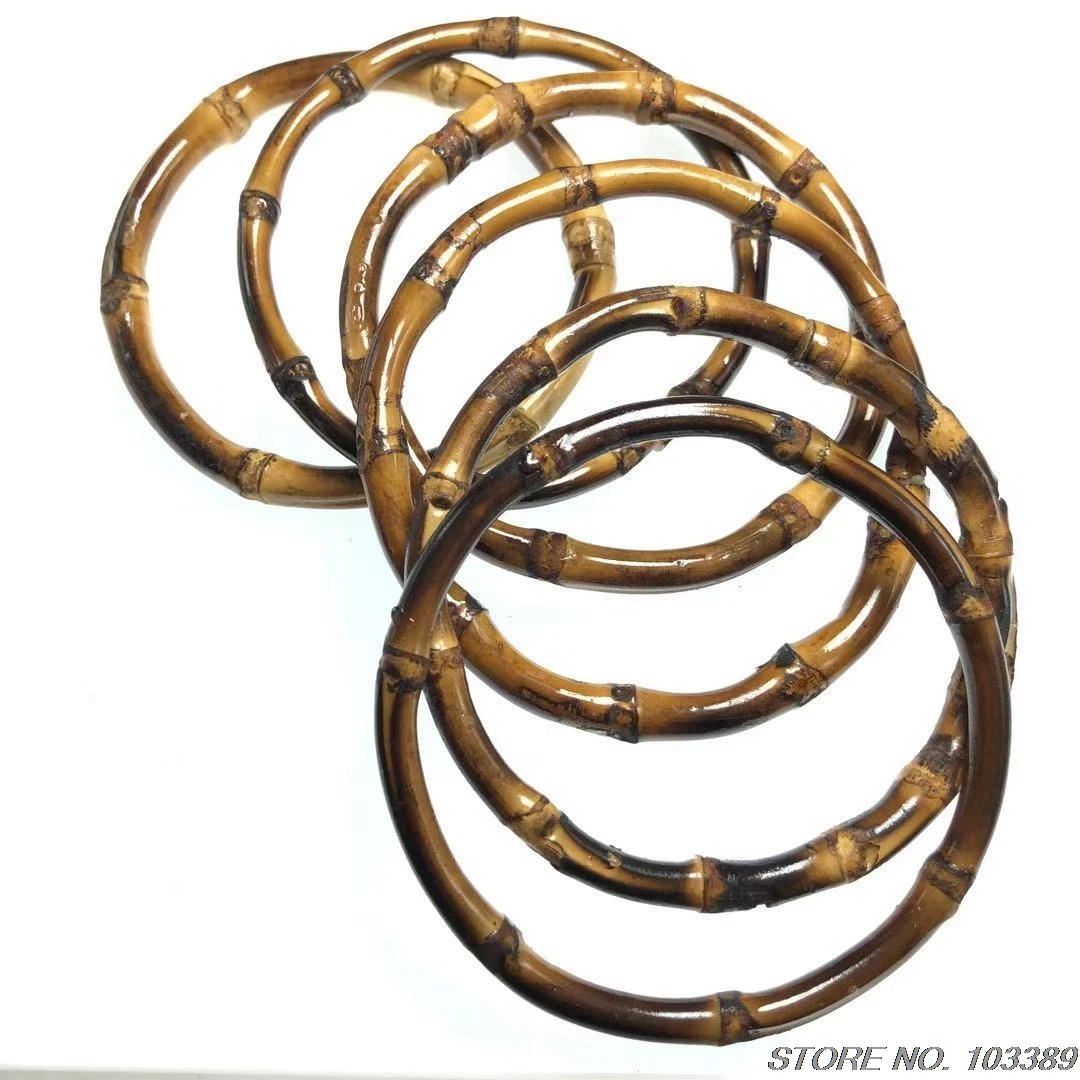 Оптовая продажа 12 шт./упак. недорогой изысканный темно коричневый бамбуковый