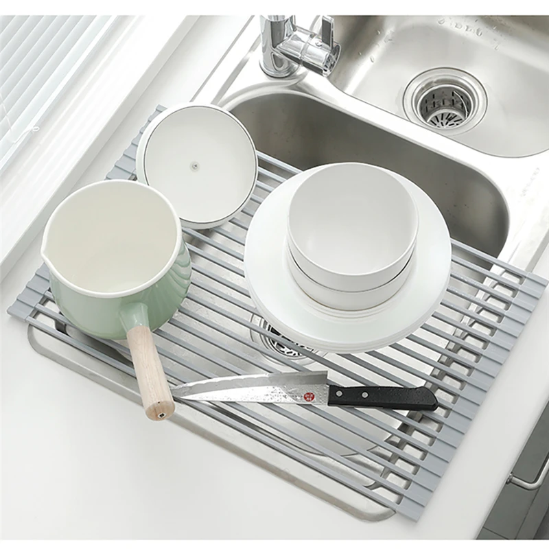 

Dish rack stand clip dishes organizer tray tableware kitchen storage clotheshorse tableware percolation tools on the shelf