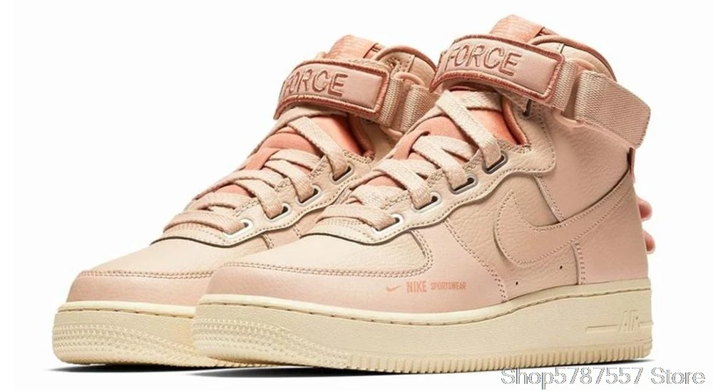 

Nike Air Force 1 AF1 Womens Skateboarding Sneakers Original HIGH utility GS Sports Shoes