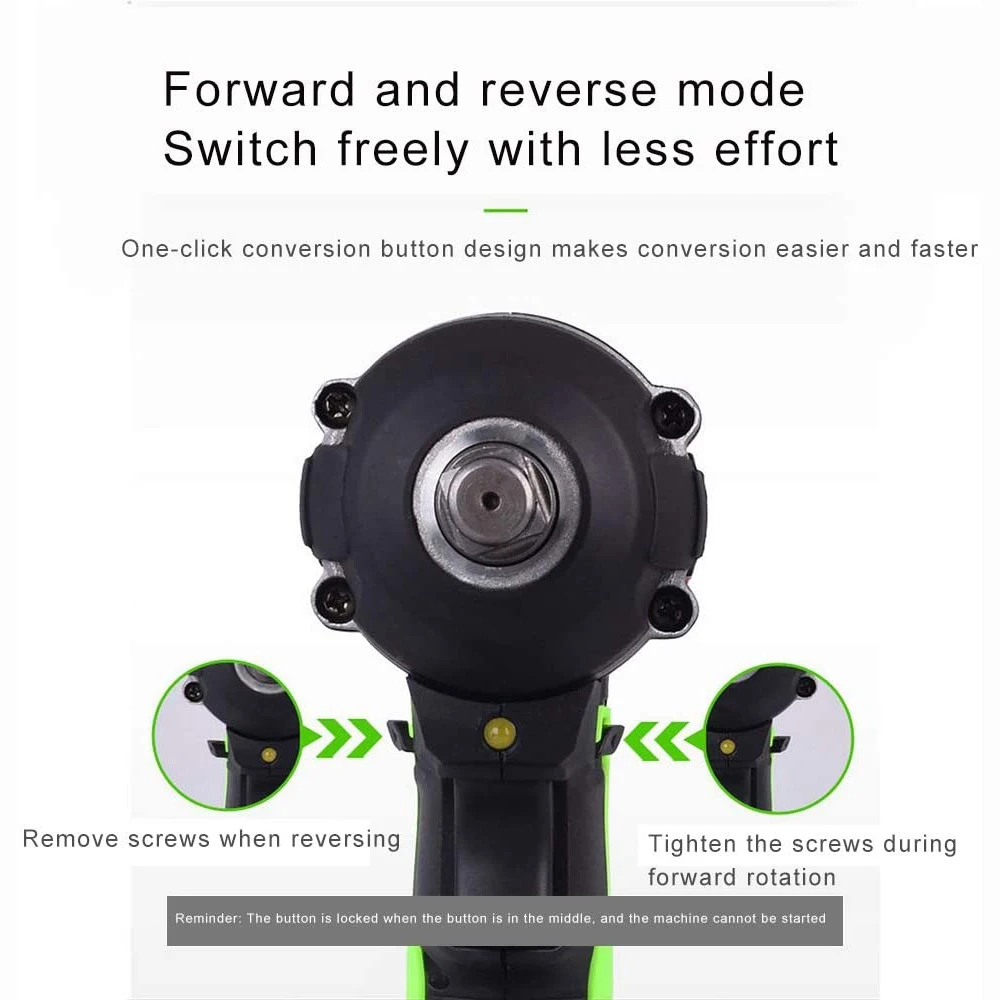 Электрический бесщеточный гайковерт ches18v ударный беспроводной электрический