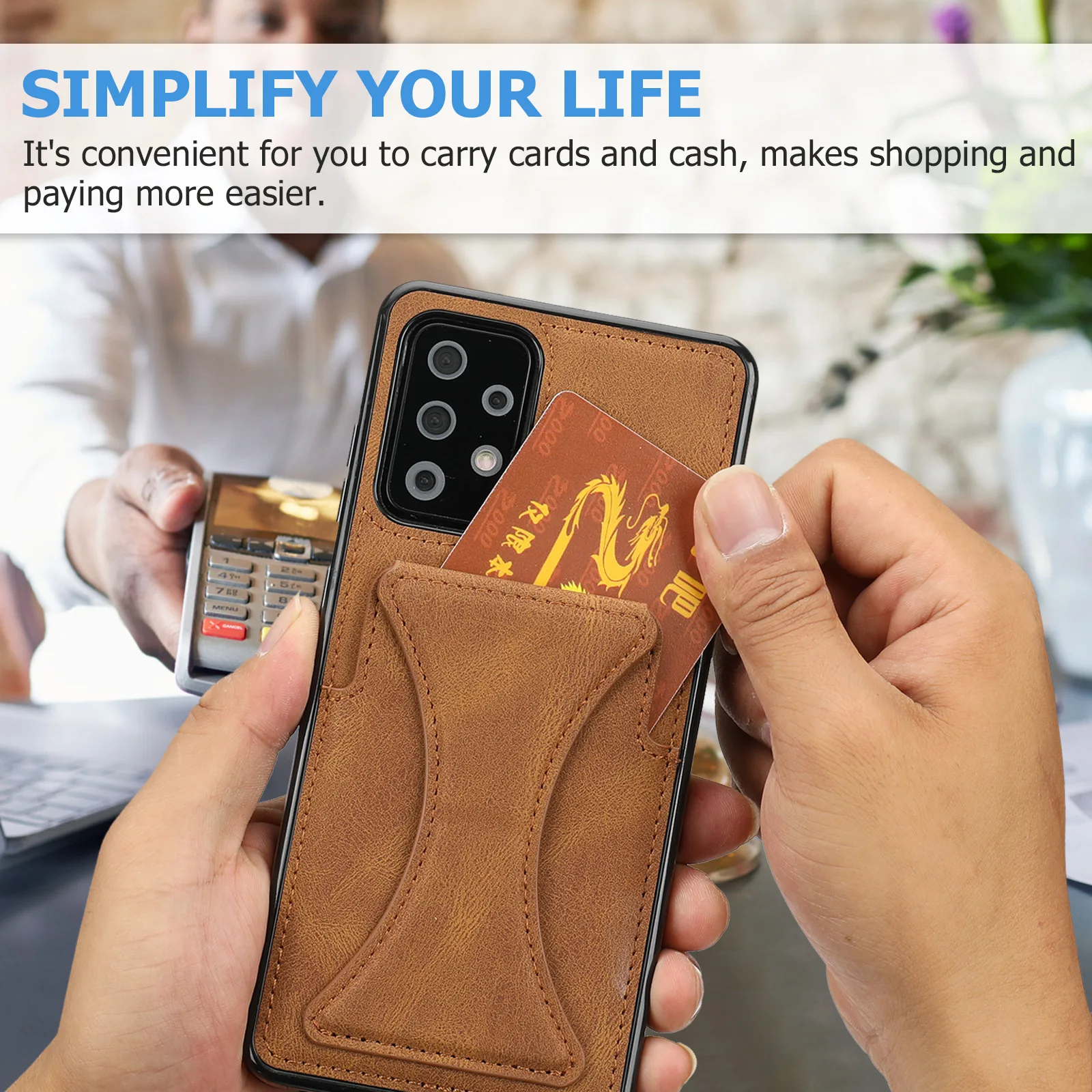 

Leather Case for Samsung Galaxy A12 A32 A52 A72 S21 S20 S10 PLUS Note 20 Luxury Wallet Cover with Cards Holder Stand Phone Bags