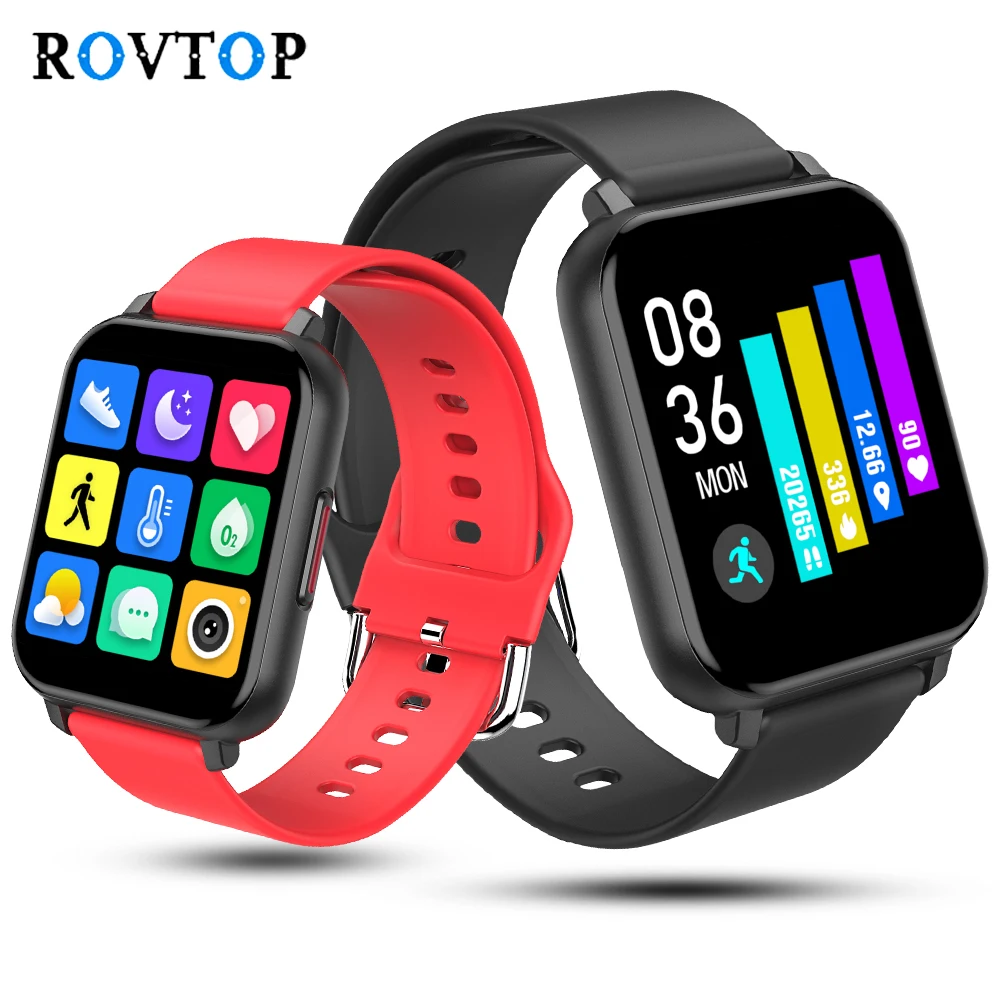 Новинка женские и мужские водонепроницаемые Смарт часы T82 Bluetooth умные для IOS Android