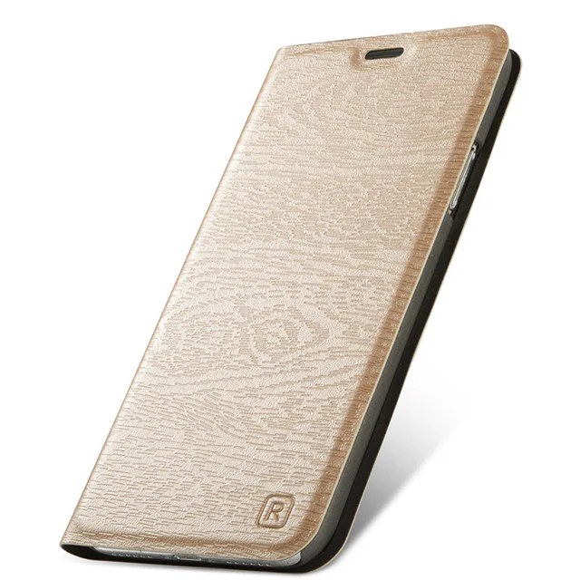 Магнитный кожаный чехол-книжка для iphone 5, 5S, 6, 6 S, 7, 8 plus, X, XR, чехол для iphone X, XR, xs max, держатель для карт, чехол-подставка - Цвет: Золотой