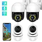 Система видеонаблюдения 1080P 4 шт., Беспроводная IP-камера для дома и улицы, двухстороннее аудио, ночное видение