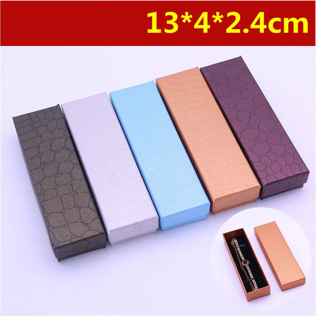 

20pcs Rectangle Necklace Storage Organzier Case Bookmark Birthdays