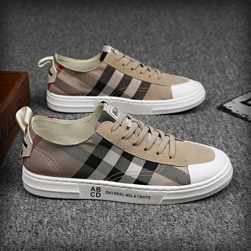 Кеды XIMISEN мужские с высоким берцем плоская Вулканизированная подошва