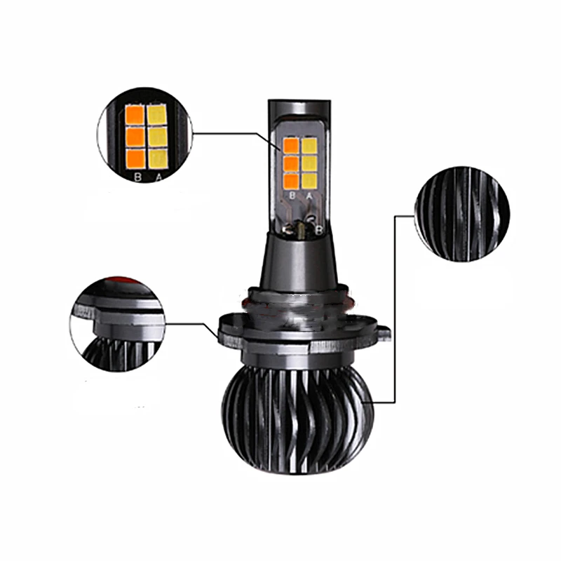 СВЕТОДИОДНЫЙ Автомобильный светильник 2 шт.|Передние LED-фары для авто| |