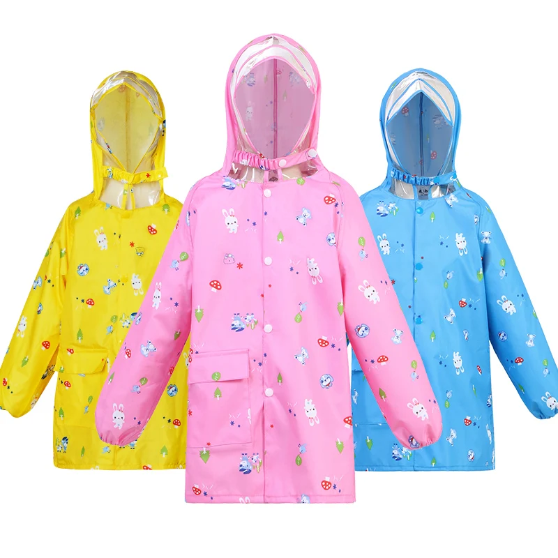 Водонепроницаемый плащ для скутера комплект пончо уличный толстый детский
