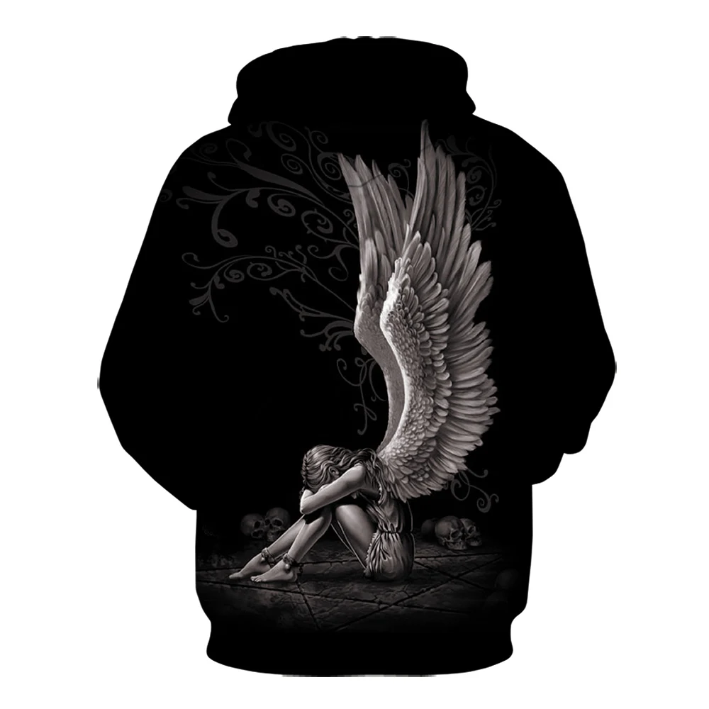

Spring and Autumn Men's and Women's Hoodie Octopus Tentacle Print Casual Hip Hop Fashion Pullover 2021 New Sweatshirt