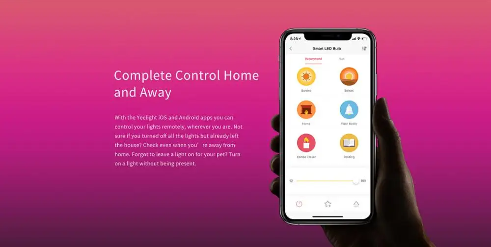 Yeelight Smart LED Bulb 1S Colorful Lamp 800 Lumens E27 Voice Control For lamp Mijia App Google Assistant | Лампы и освещение