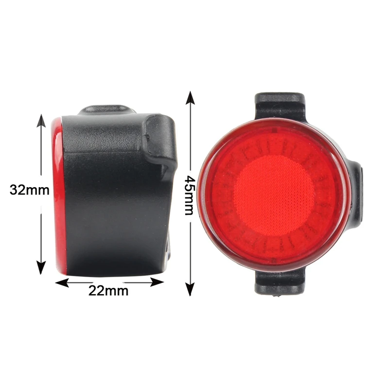 Мини светодиодный задний фонарь для велосипеда с возможностью светильник