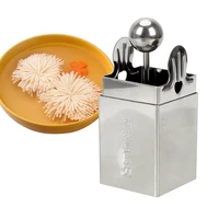 chrysanthemum tofu knife cut kitchen accessories cold dish styling chrysanthemum tofu silk mold stainless steel diy