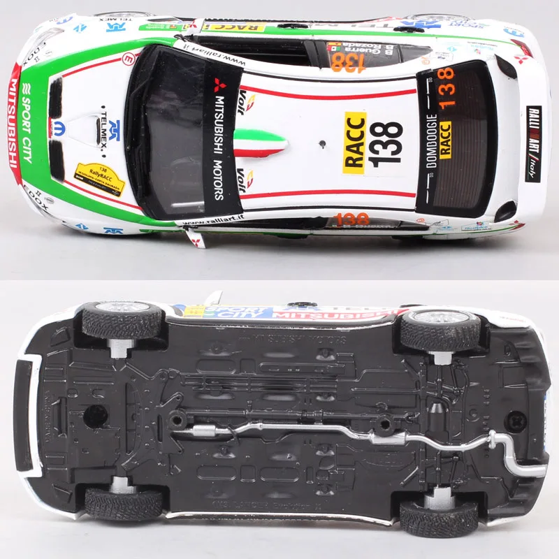 

Sun Star 1 43 Scale Mitsubishi Lancer Evolution X EVO WRC PWRC Rally RACC Catalunya 2012 #138 Racing Diecast Toy Car Model Kids