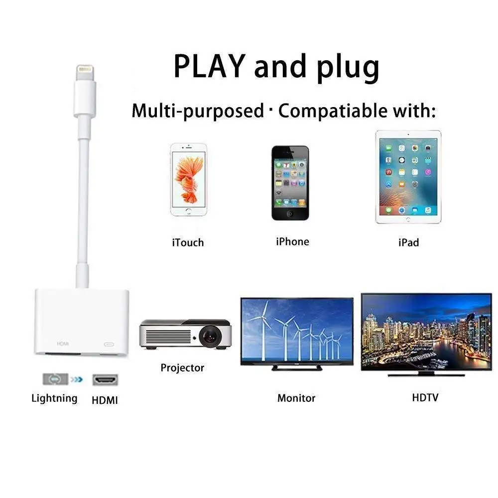 OTG адаптер для iPhone iPad Lightning к USB 3 0 кабель u-диск Мышь Клавиатура конвертер iOS13 |