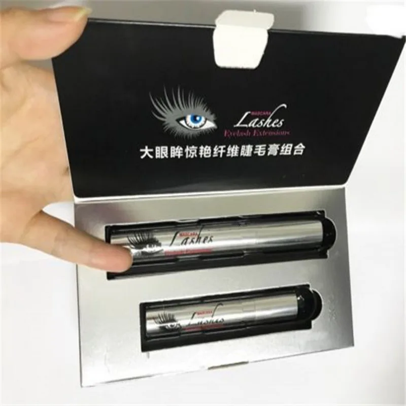 Объемная тушь для макияжа 4D шелковое волокно ресниц водостойкая Rimel 3d удлиняющая